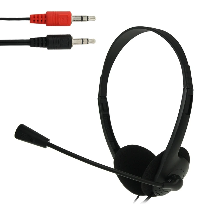 

Universal PC Gaming Headset gamer Stereo earphone headphone with Microphone for Computer internet Phone PC Skype Chat Laptop