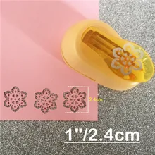 1 ''/2,4 см Снежинка Удар diy ремесло дырокол для скрапбукинга снег удар малыш скрапбук бумаги Резак тиснение резче