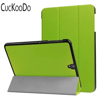 

CucKooDo 50Pcs/lot Ultra Slim Lightweight Smart-shell Stand Cover Case For Samsung Galaxy Tab S3 9.7 Inch SM-TT820 / SM-T825