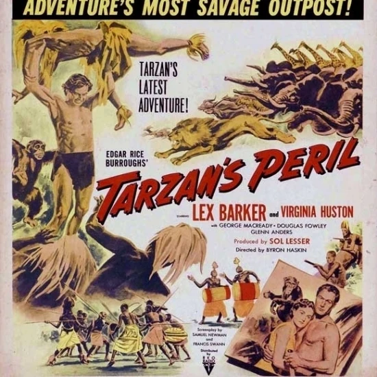 Tarzan's Peril Movie Poster (11 x 17)
