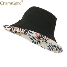 Двусторонняя носимая Кепка унисекс с принтом, хлопковая Панама, летняя шляпа в стиле хип-хоп, пляжная шляпа для рыбалки для мужчин и женщин, 906