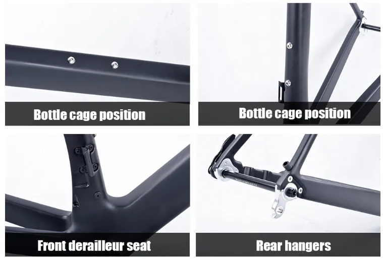 Clearance 2018 NEW Chinese Carbon Road Frame T800 UD black Aero full carbon fiber road bike frame QR or thru axle 47/51/53cm 22 Clearance 2018 NEW Chinese Carbon Road Frame T800 UD black Aero full carbon fiber road bike frame QR or thru axle 47/51/53cm 22