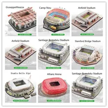 3D Puzzle European Soccer Club Liverpool Venues DIY Model Puzzle Toy Paper Building Stadium Football Soccer Assemble Game Gifts 3D Puzzle European Soccer Club Liverpool Venues DIY Model Puzzle Toy Paper Building Stadium Football Soccer Assemble Game Gifts