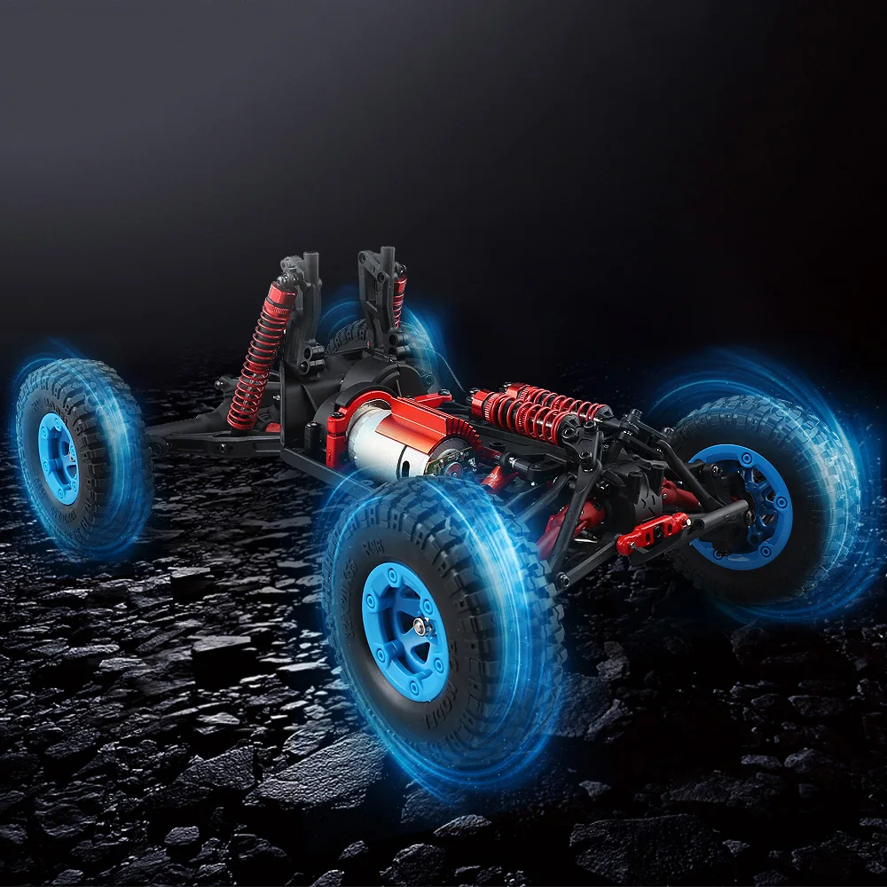 JJRC Q39 RC Car HIGHLANDER 1:12 4WD Desert Truck RTR 35km/H Fast Speed 1kg High Torque Servo 7.4V 1500mAh LiPo Off Road
