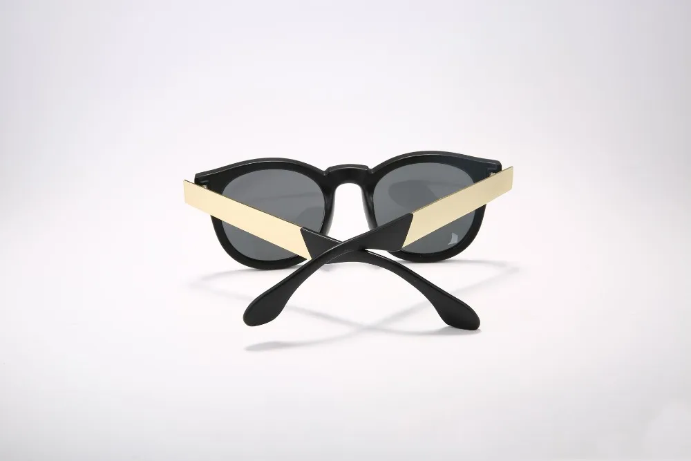 Женские роскошные модные брендовые УФ 400 зеркальные солнцезащитные очки для мужчин и женщин цвет шампанского покрытие пленка секс ретро класс де соль очки