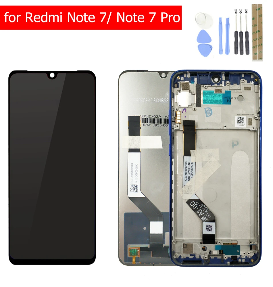 

LCD Display for Xiaomi Redmi Note 7 Pro LCD Display with Frame Touch Screen Digitizer LCD Display Redmi Note7 Pro Repair Parts