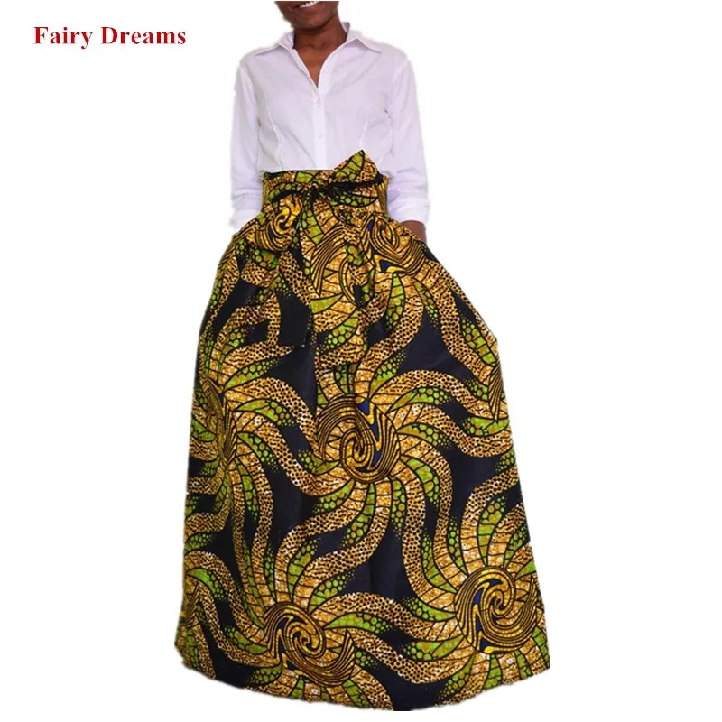 Buy Plus Size Africa Skirts With Bow 5XL Ankara African Traditional Clothing