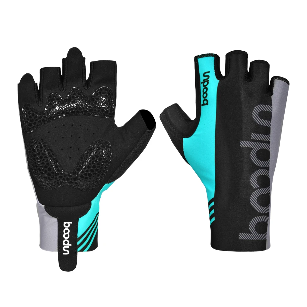 Противоскользящие силиконовые пальмовые мужские мотоциклетные перчатки спортивные перчатки легкий мотоцикл Скутер велосипедные спортивные перчатки - Цвет: BDST04L