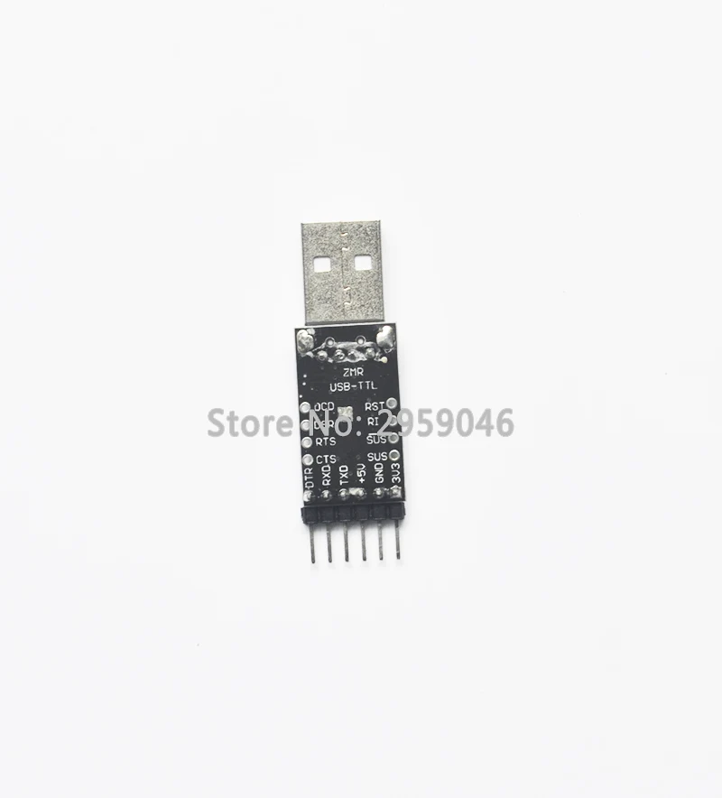 6Pin USB 2.0 to TTL UART Module Serial Converter CP2102 STC Replace FT232
