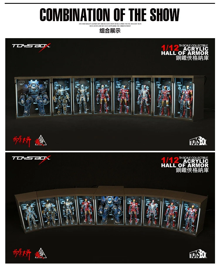 Comicave Studio 1/12 Diecast Железный человек Возраст Ultron Mark 38 IGOR MK38 Коллекционная фигурка/mk38 витрина для коллекции