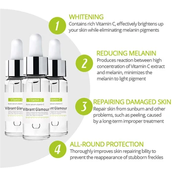 

Vitamin C Essence Hyaluronic Acid Argireline Snail Extract Essence Anti-aging Moisturizing Liquid NShopping
