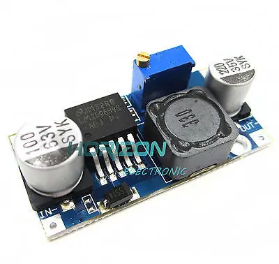 

10PCS 45V Input DC-DC Step Down Converter Adjustable Power Module LM2596HVS