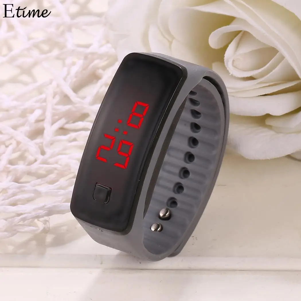 

FANALA Watch Men Fashion Digital Sporting Square Buckle Unisex Wrist LED Watches Men Clock Masculino Women Watches Reloj Mujer