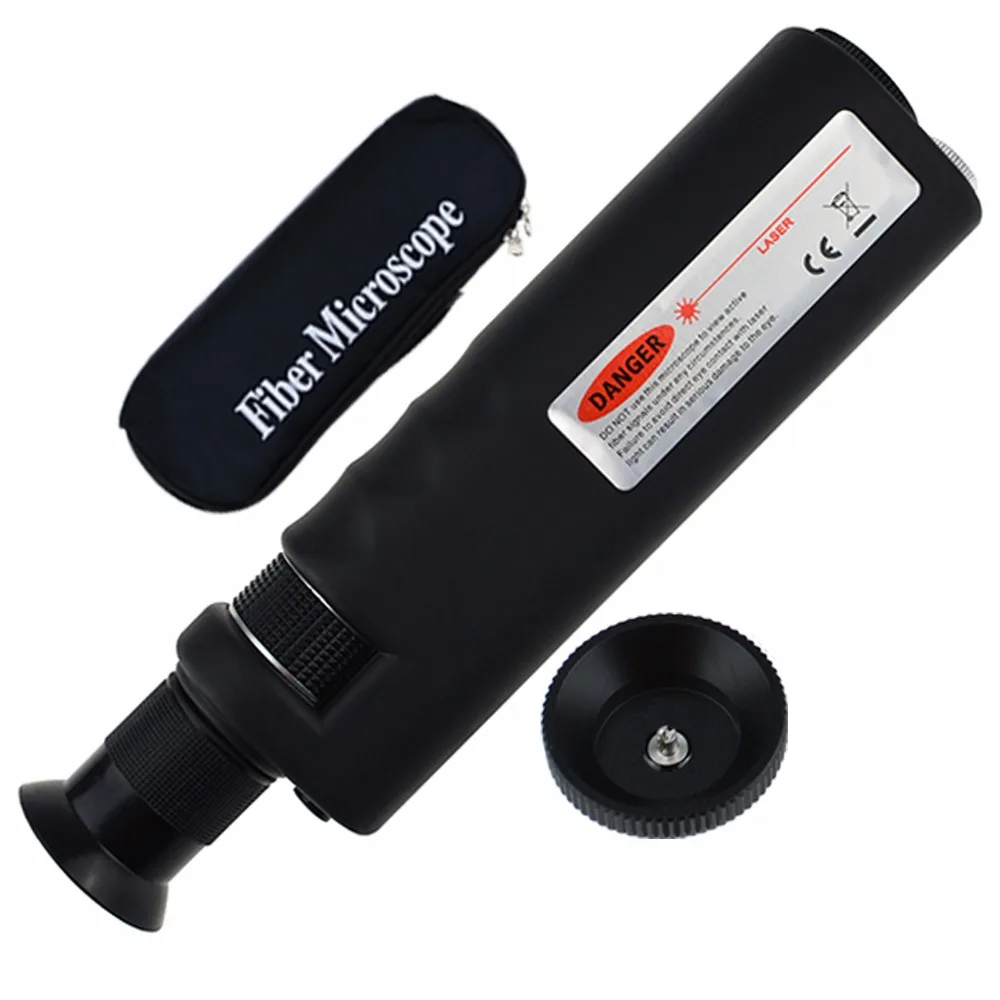 

400x Fiber Optical Inspection (CL) Microscope LED Illumination Anti Slip Rubber