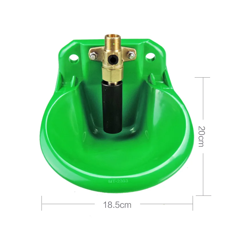 1 шт. Крупный рогатый скот с медный клапан пластиковый клапан пластиковая миска для питьевой воды автоматический питьевой фонтан ферма инструмент для животноводства
