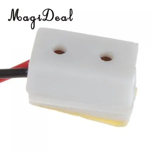 Dollhouse Miniature 9V Battery Connector w/ Wire and Single Receptacle LA005 for Doll House Room Box House Model Furniture Toys
