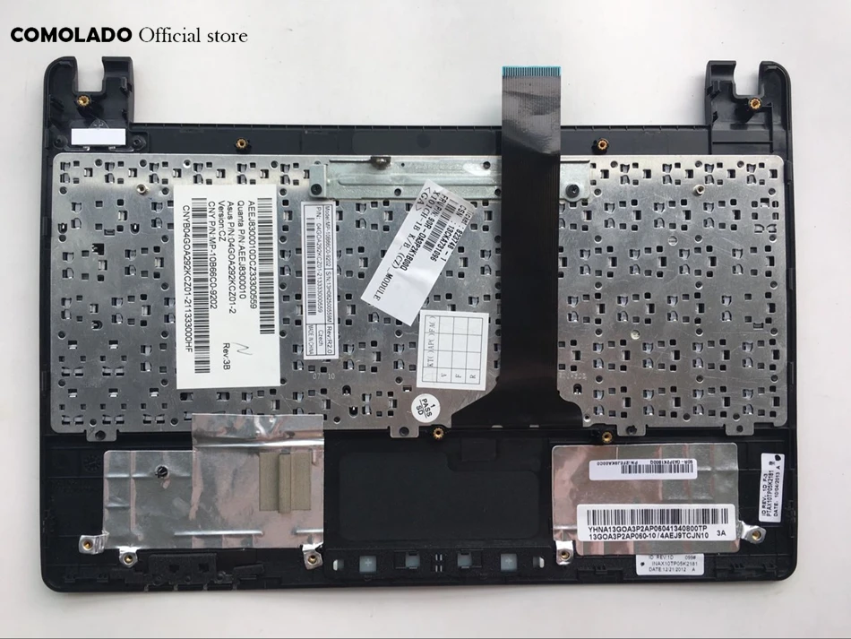 CZ Чешская клавиатура с C оболочкой для ASUS Eee PC X101H X101CH X101 черно белая
