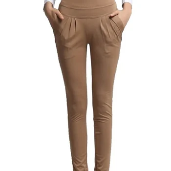 

Pencil Casual Black Pants Women Spring Summer Autumn Suit Nine Pants Trousers Women Slim Women's Pants Feet Elastic Waist