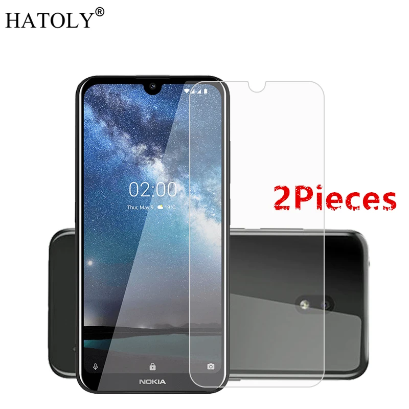 

2PCS Tempered Glass for Nokia 2.2 Glass Film Protective Hard Phone Screen Protector for Nokia 2.2 Tempered Glass for Nokia 2.2