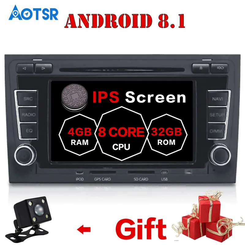 Discount 2 DIN car DVD GPS For Audi A4 S4 RS4 2003-2012 with dvd player Radio navigation Audio multimedia capacitance touch screen stereo 7