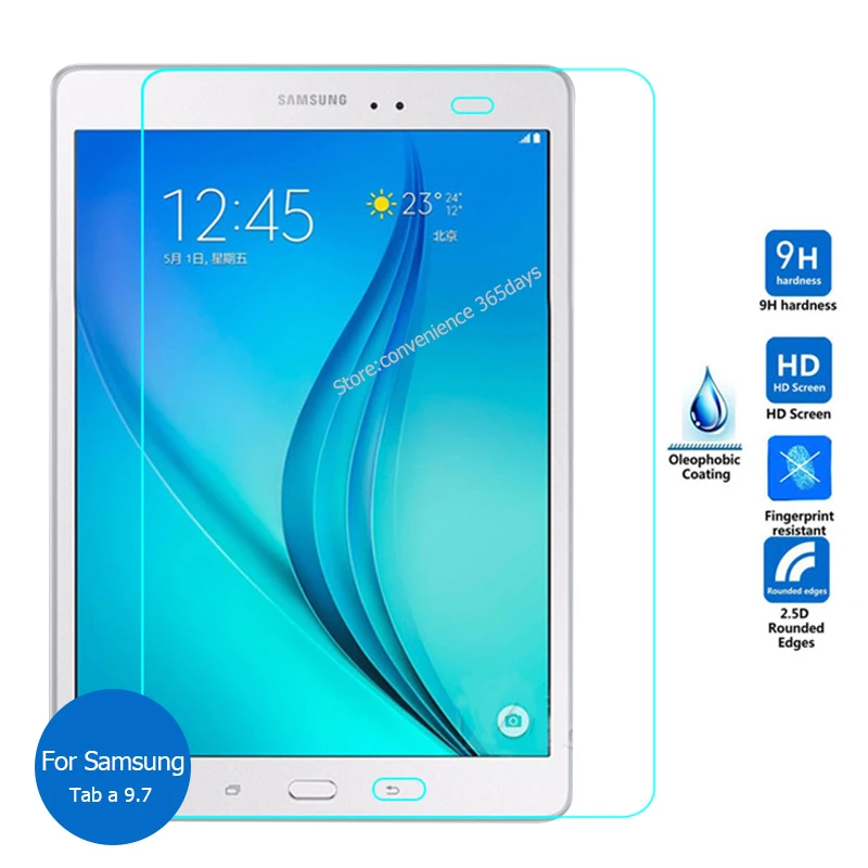 Защитная пленка для экрана из закаленного стекла для samsung Galaxy Tab A 9,7 9h на TabA SM T550 P550 T 550 P 550