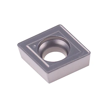 

10Pcs CCMT060204 Metal Cermet CNC Inserts,CNC Lathe Tool,Apply to steel processing, insert SCLCR/SCFCR