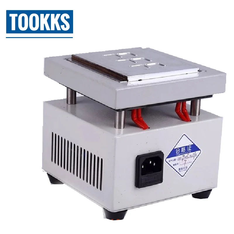 2018LCD Screen Bezel Dismantle Frame Separator Machine Heating Plate For Smart Phone Middle Frame Separate A8/A9/A10 Glue Remove