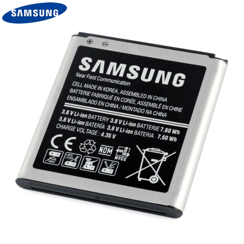 Сменный аккумулятор для телефона EB-BG355BBE для samsung GALAXY Core 2 G355H G355 G3559 G3558 NFC EB-BG355BBC аккумулятор 2000 мАч