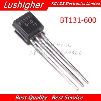 

50pcs BT131-600 BT131 600 triac switch 600V 1A TO-92
