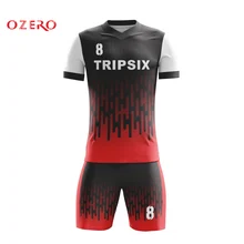 Полностью сублимированные футбольные майки тайского качества новые мужские синие розовые спортивные Футбольная форма на заказ