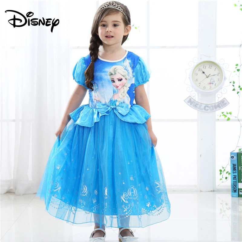 Disney Winter Romance Dress Children Princess Summer Kids Fashion | Детская одежда и обувь