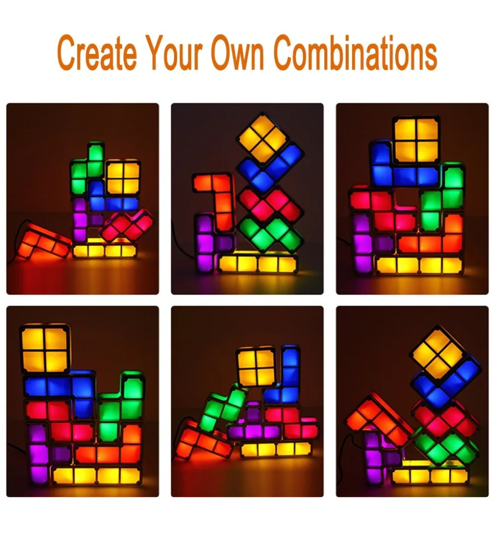 Tetris Stackable Night Light (9)