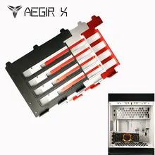 Графика VGA держатель для карт Алюминий Графика стороне карты преобразуется Поддержка компьютера охлаждения cooler кронштейн радиатора Бесплатная доставка