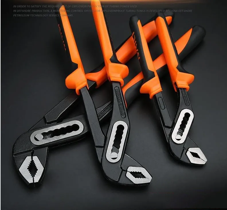 

Chrome Vanadiu Water Pump Pliers Pipe Wrench Plumbing Combination Pliers 20-30cm Universal Wrench Grip Pipe Wrench Plumber Tools