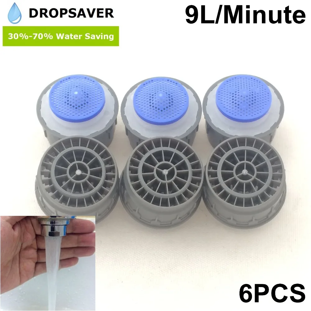 

Free Shipping-6pcs M24/F22 Faucet Aerator Core Set-WS-B9L Aerator Flow-Suggest Use in Kitchen Faucet