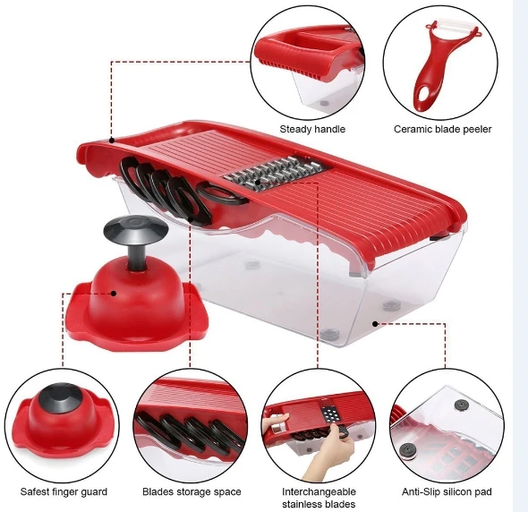Buy Multi functional Vegetable Fruit Cutter Steel
