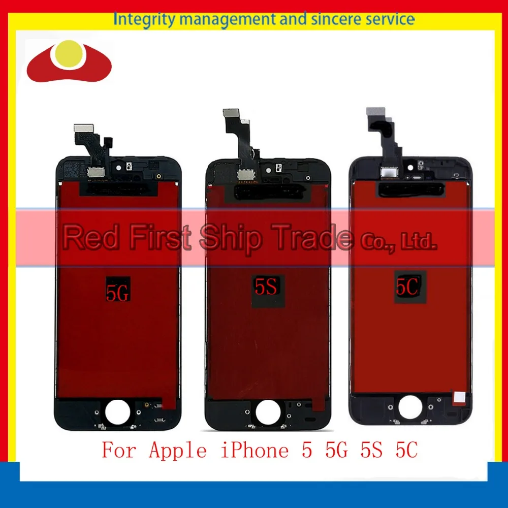 

4.0" For iphone 5g 5c 5s Full Lcd Display With Touch Screen Digitizer Panel Assembly Complete White Black