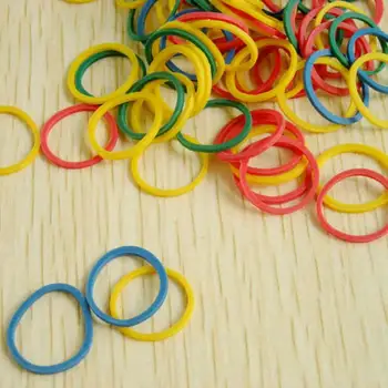 100pcs Bag Newest Colorful Pet Beauty Supplies Dog Grooming Rubber Band Pet Hair Product Hairpin