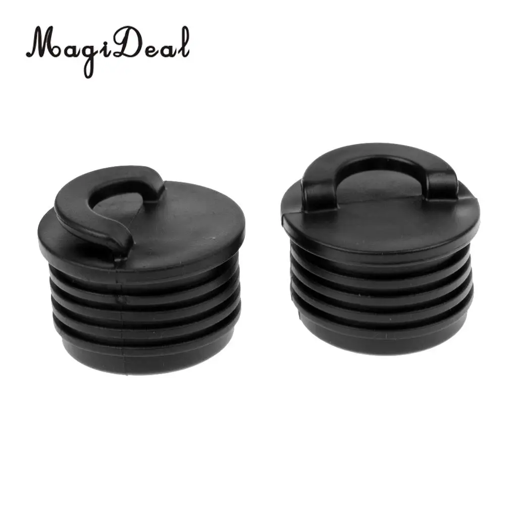 6 Pieces (2 Types) Universal Marine Kayak Canoe Boat Dinghy Yacht Scupper Drain Holes Plugs Stopper Bung Accessories