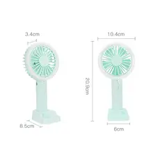 USB перезаряжаемый портативный зажим на коляске вентилятор 3 скорости гибкий мини Настольный Электрический вентилятор с светодиодный светильник для мобильного телефона