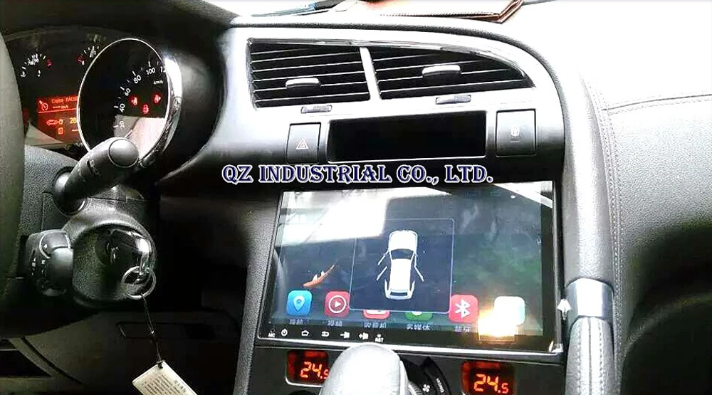 Cheap QZ industrial HD IPS 2.5D 9" Android 8.1 T3 for Peugeot 3008 Car DVD player with Canbus 3G 4G WIFI GPS  Bluetooth RDS Navigation 4