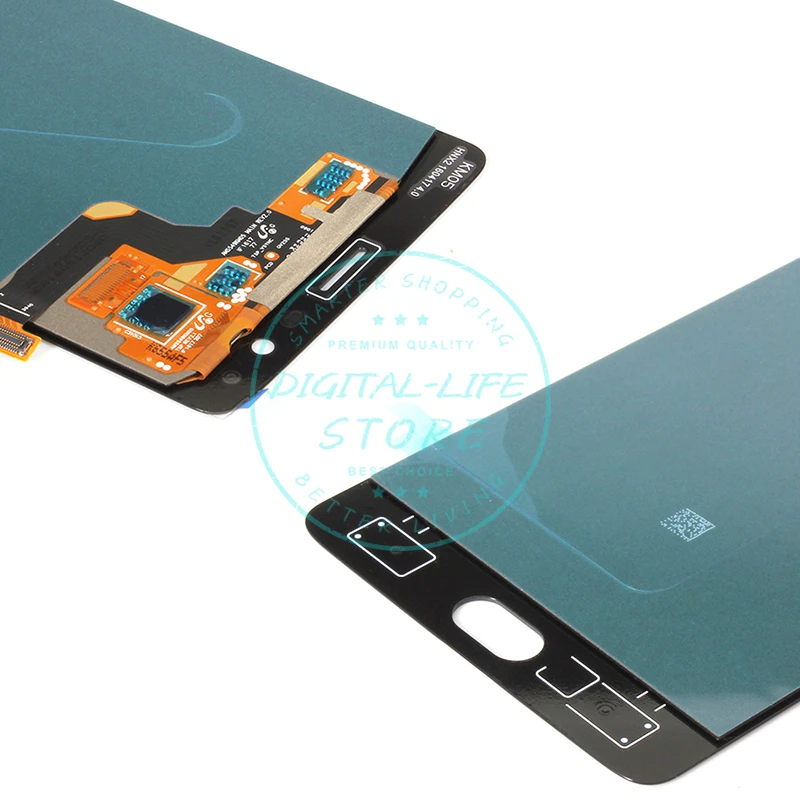 Протестированный ЖК-дисплей дигитайзер средняя рамка для Oneplus 3 lcd Полный сенсорный экран панель в сборе один плюс три запасные части