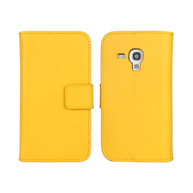 Высококачественный чехол-кошелек из натуральной кожи с держателем для ID карты для samsung Galaxy Trend Plus S7580 11 цветов