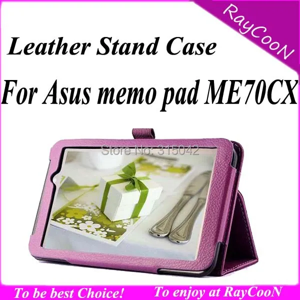 

Stand case for Asus memo pad 7 me70cx, for Asus Fonepad 7 FE170CG Fe170 7" leather protective cover memopad 7.0 me70c cover bag