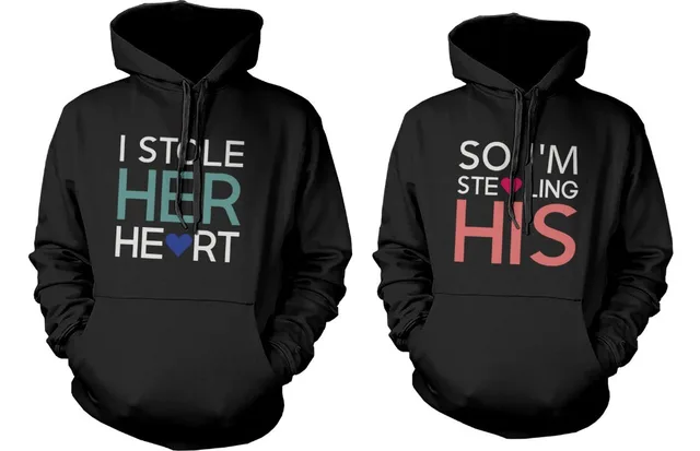 couple pullover hoodies