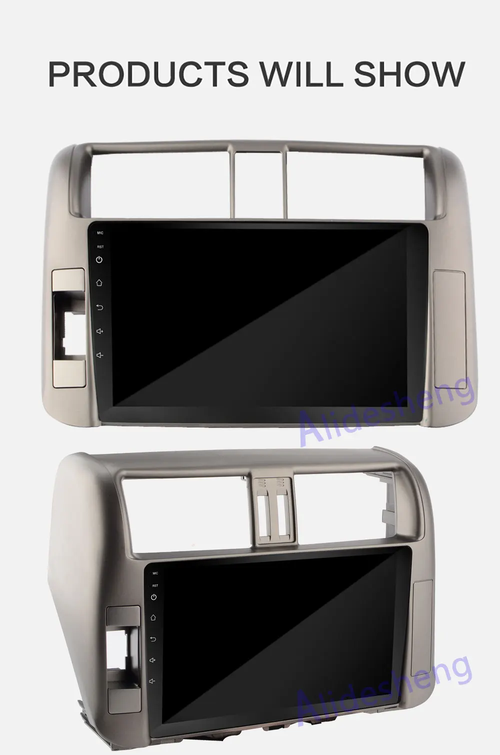 Perfect Android 7.1 Car DVD Multimedia player 2G+32G for Toyota Prado 150 2010 2011 2012 2013 Car Radio GPS Navigation 13