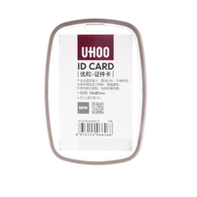 YH6626* 1 шт. держатель для рабочих карт s прозрачность мягкая акриловая именная карточка держатель