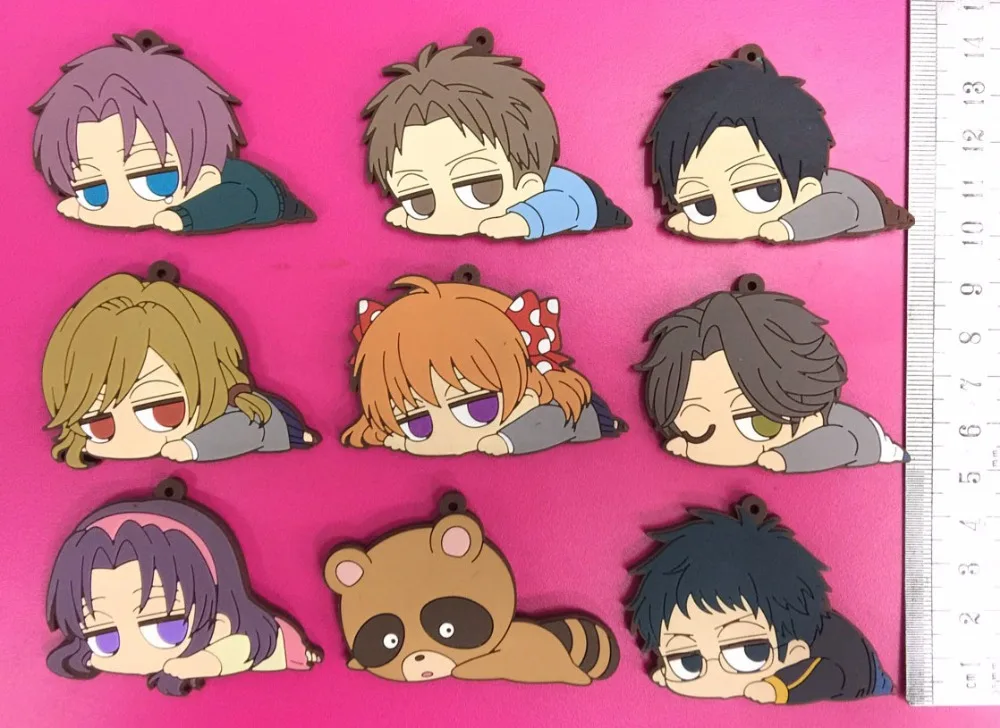 Gekkan Nozaki-kun оригинальный японский аниме Рисунок резиновый силиконовый