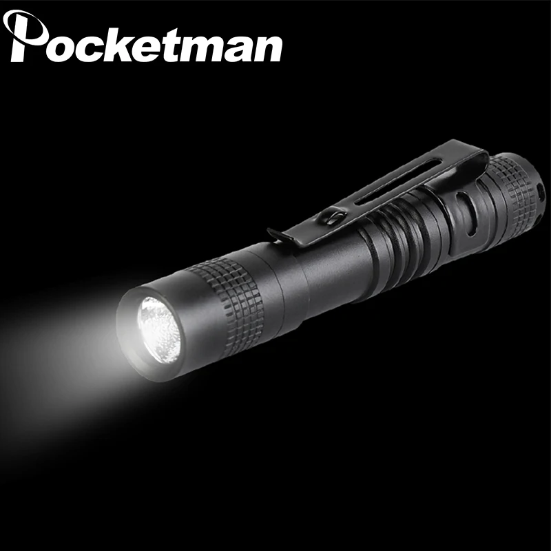 

Portable Mini Penlight XPE-R5 LED Flashlight Torch Hugsby XP-1 Pocket Light 1 Switch Modes Outdoor Camping Light