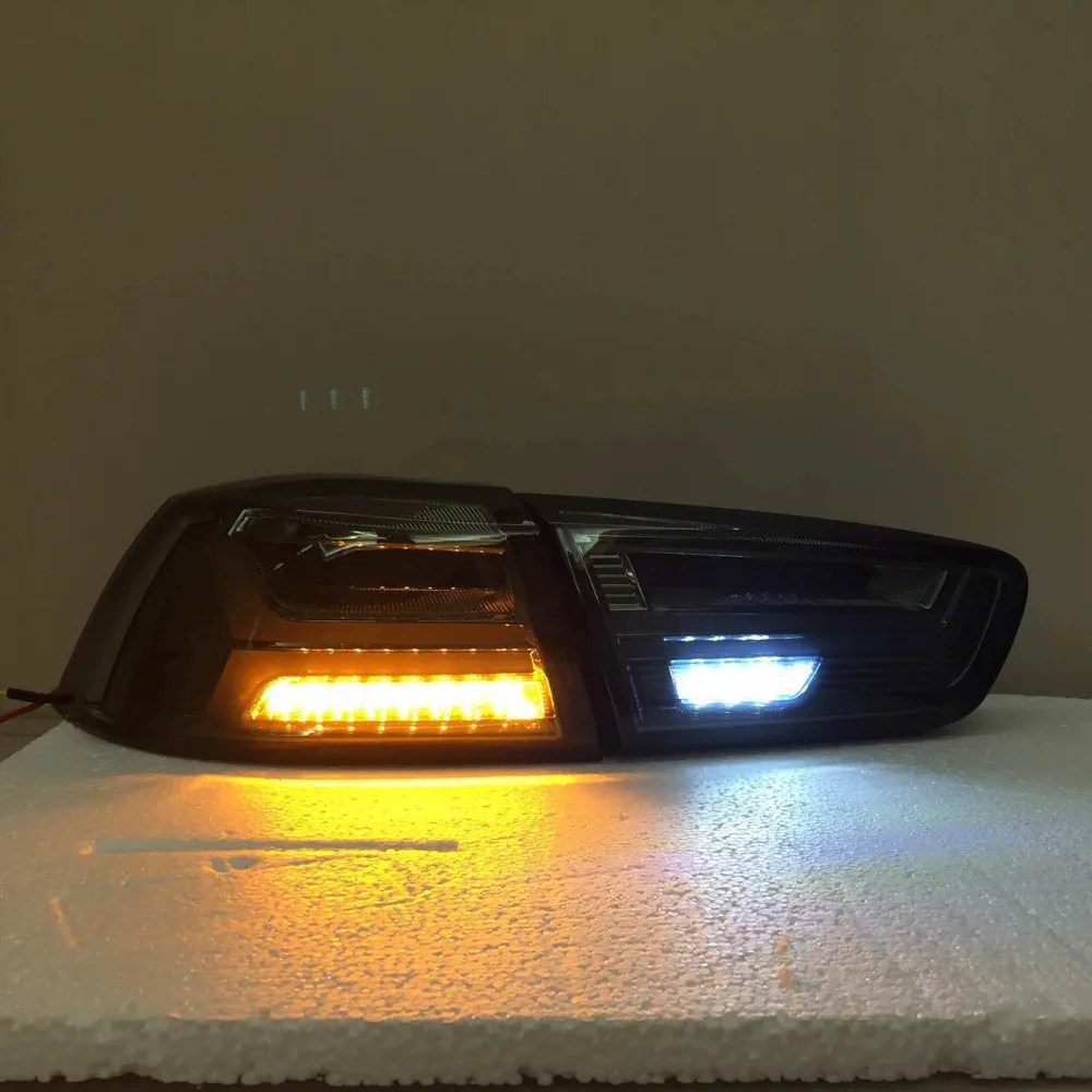 Производитель для автомобиля задний фонарь для Lancer LED задний фонарь 2008- для EVO задний фонарь с LED движущимся сигналом